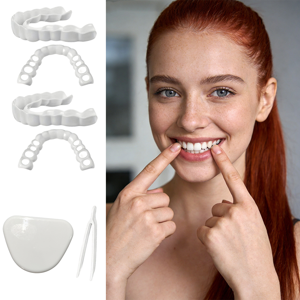 Teeth Whitening Options - Color Matching Natural Teeth Veneers Reusable