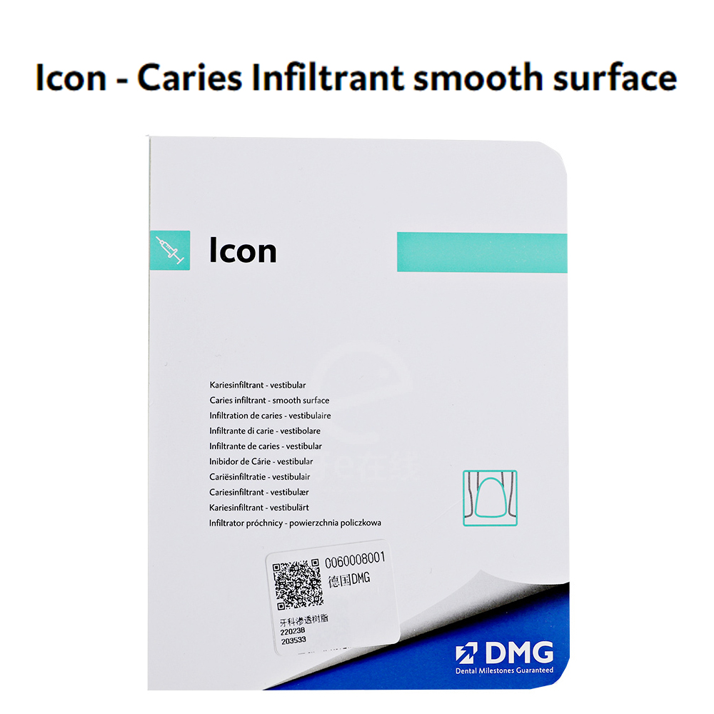 Teeth Whitening With Hydrogen Peroxide - Icon DMG Dental Caries Infiltrant Smooth