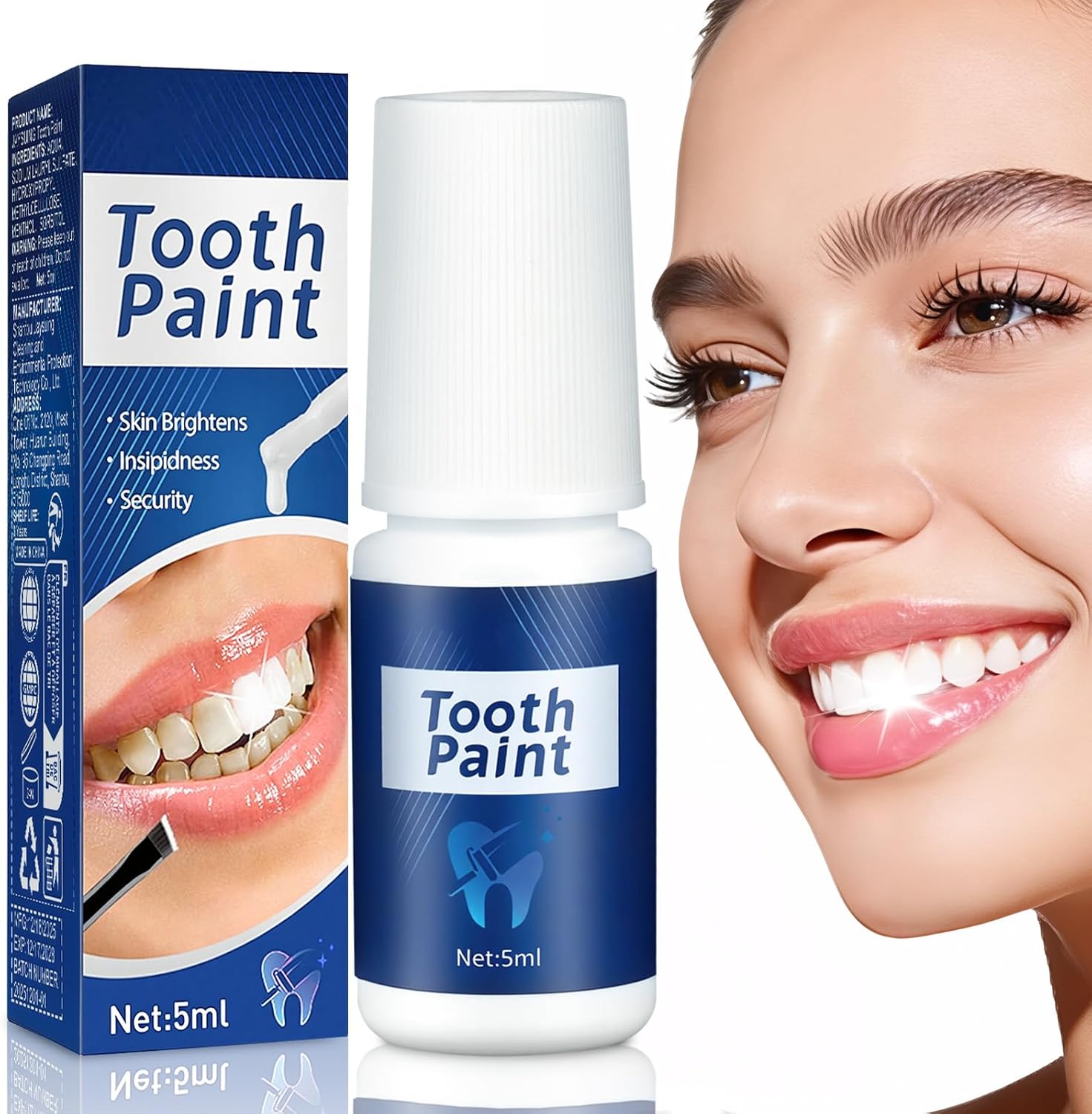 Teeth Whitening Quick - Tooth Paint, Instant Teeth Whitening Paint,