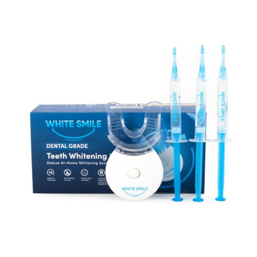 Teeth Whitening Kit At Home - WHITE SMILE Teeth Whitening Kit LED