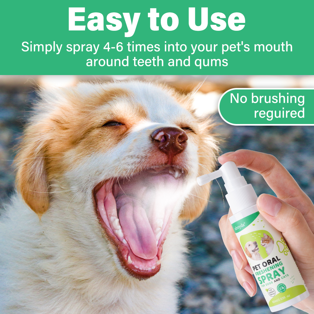 Teeth Whitening Cream - Ulroyda Pet Oral Freshening Spray Ice