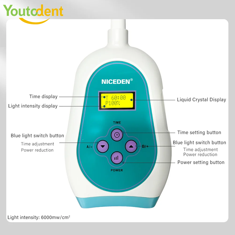 50W Dental Touch Screen 3 Colo - Teeth Whitening Light のレビューと価格