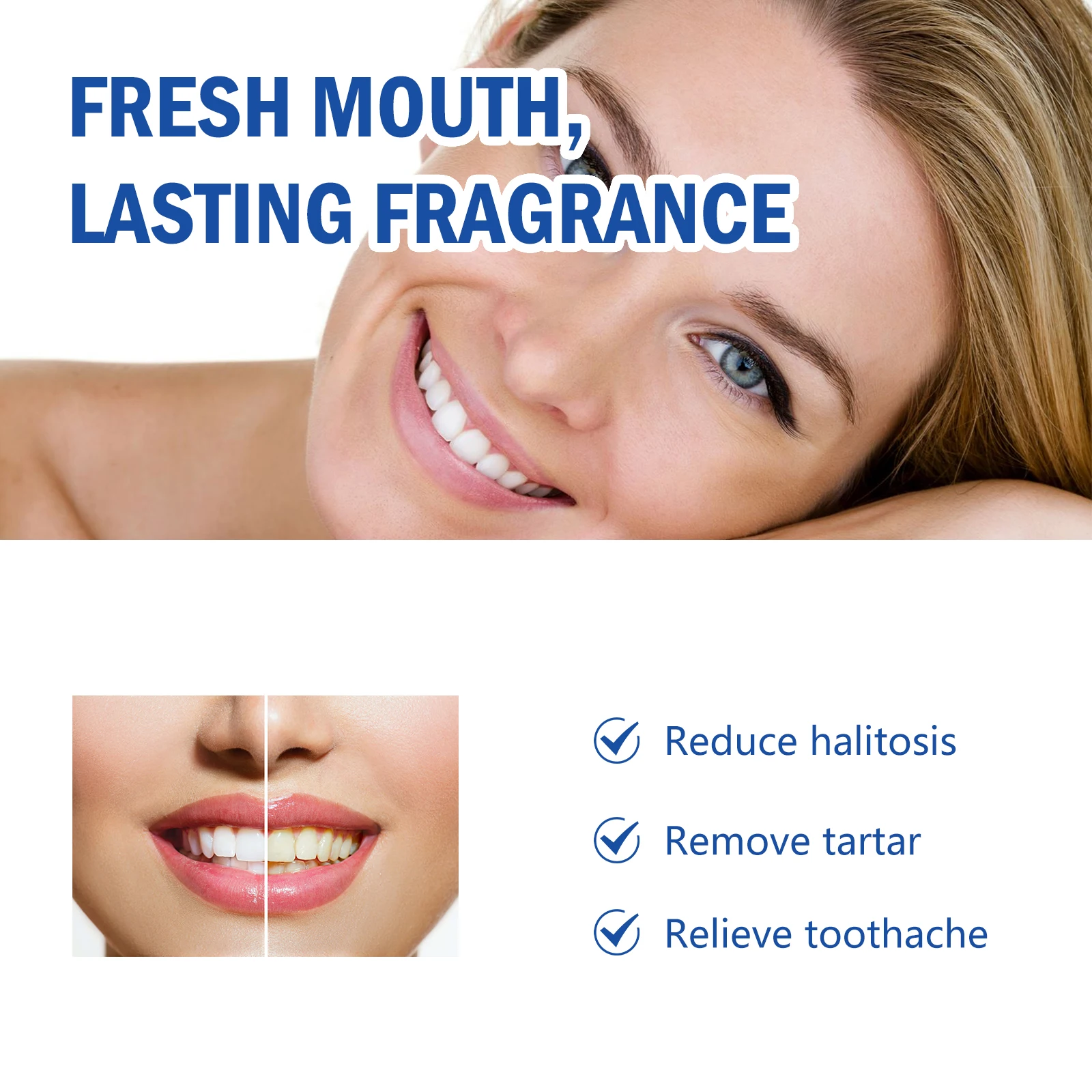 2pcs Gum Repair Gel Spray Deep - Teeth Whitening Xylitol のレビューと価格