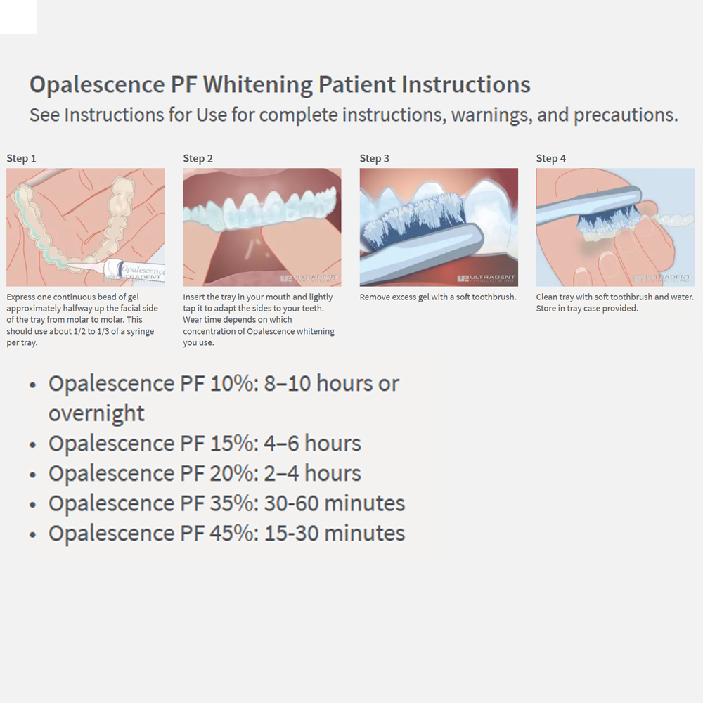 Opalescence Whitening 20% PF 2 - Teeth Whitening With Hydrogen Peroxide のレビューと価格