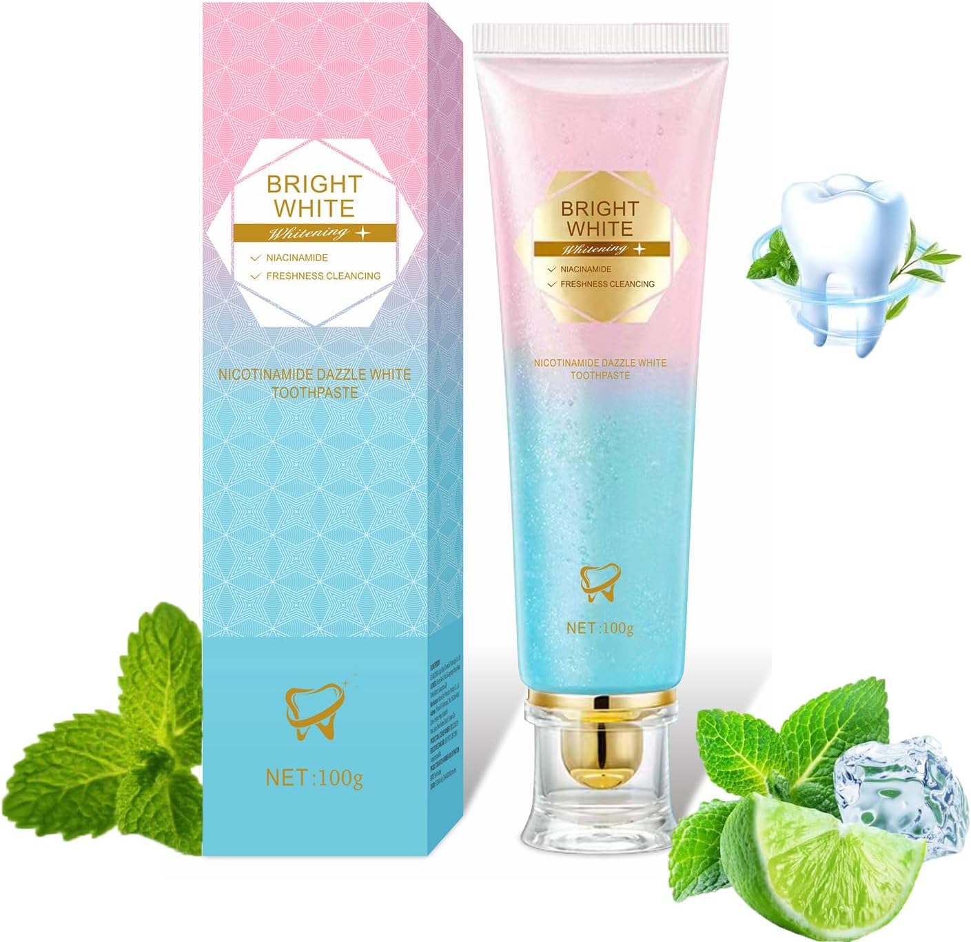 Niacinamide Whitening Toothpas - Teeth Whitening Cream のレビューと価格