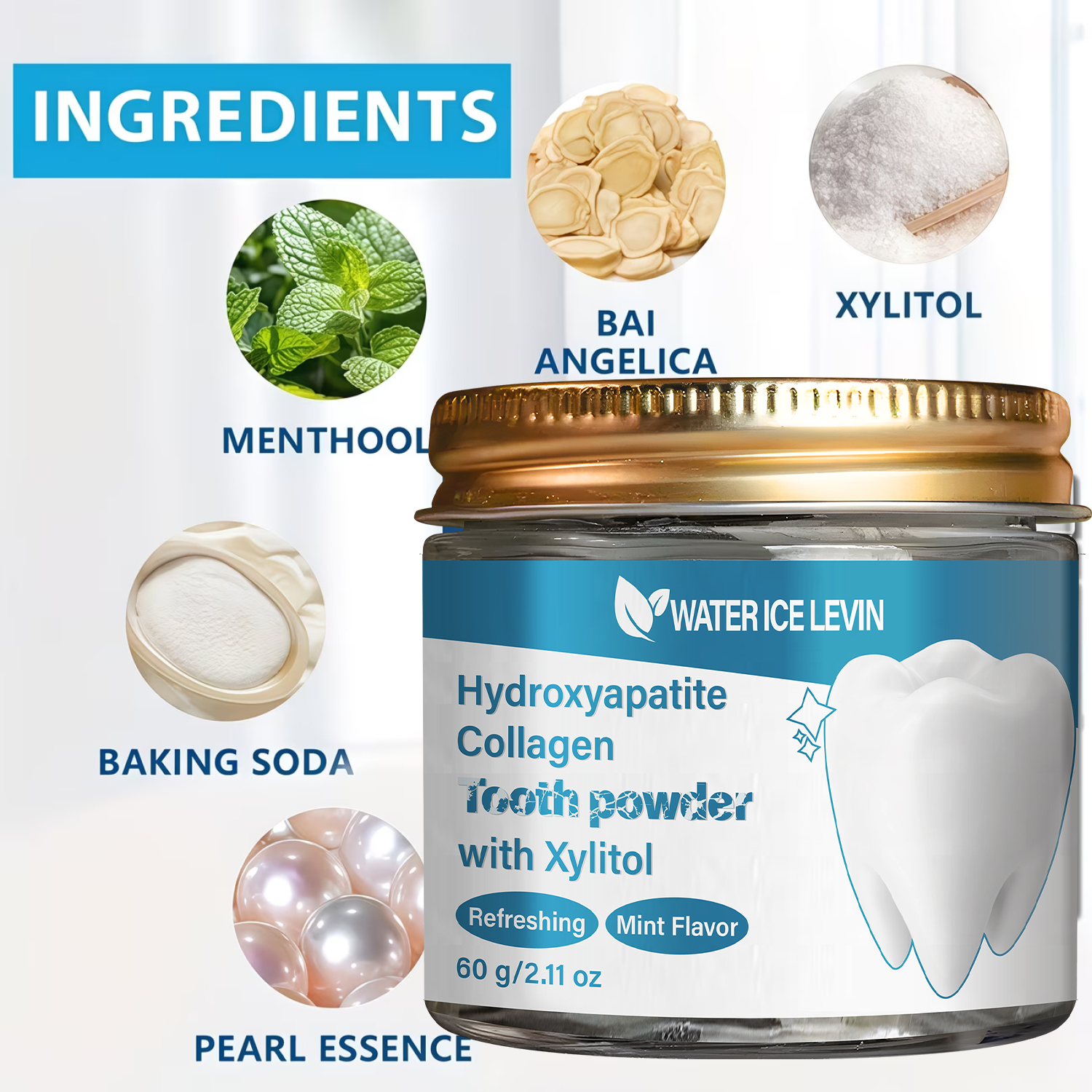 Hydroxyapatite Collagen Tooth  - Teeth Whitening Xylitol のレビューと価格