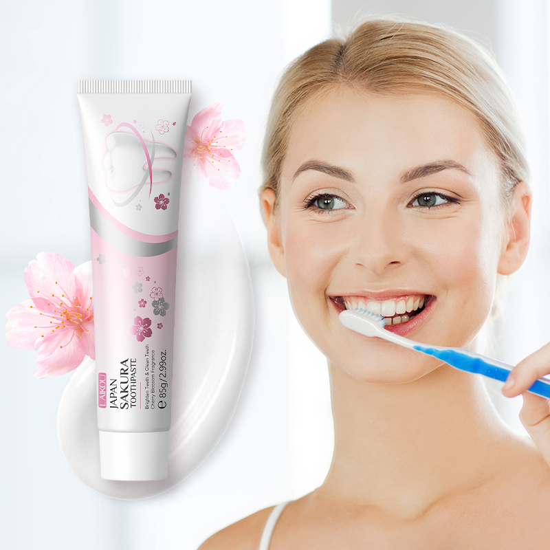 LAIKOU Japan Sakura Toothpaste - Teeth Whitening Japan のレビューと価格
