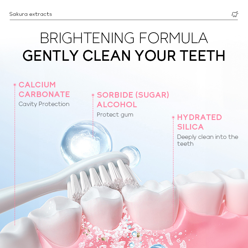 LAIKOU Japan Sakura Toothpaste - Teeth Whitening Japan のレビューと価格