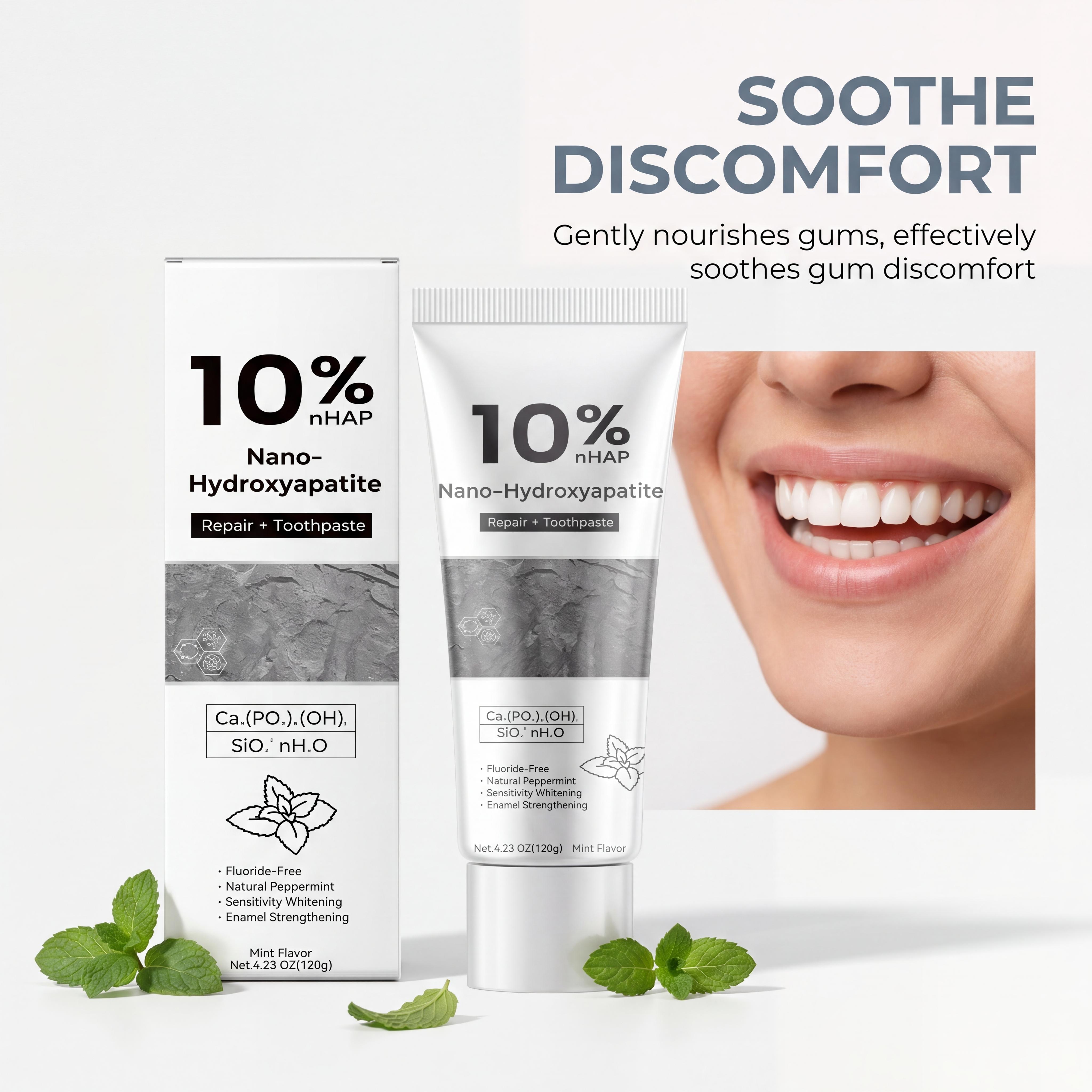 Nano-Hydroxyapatite Toothpaste - Teeth Whitening Cream のレビューと価格