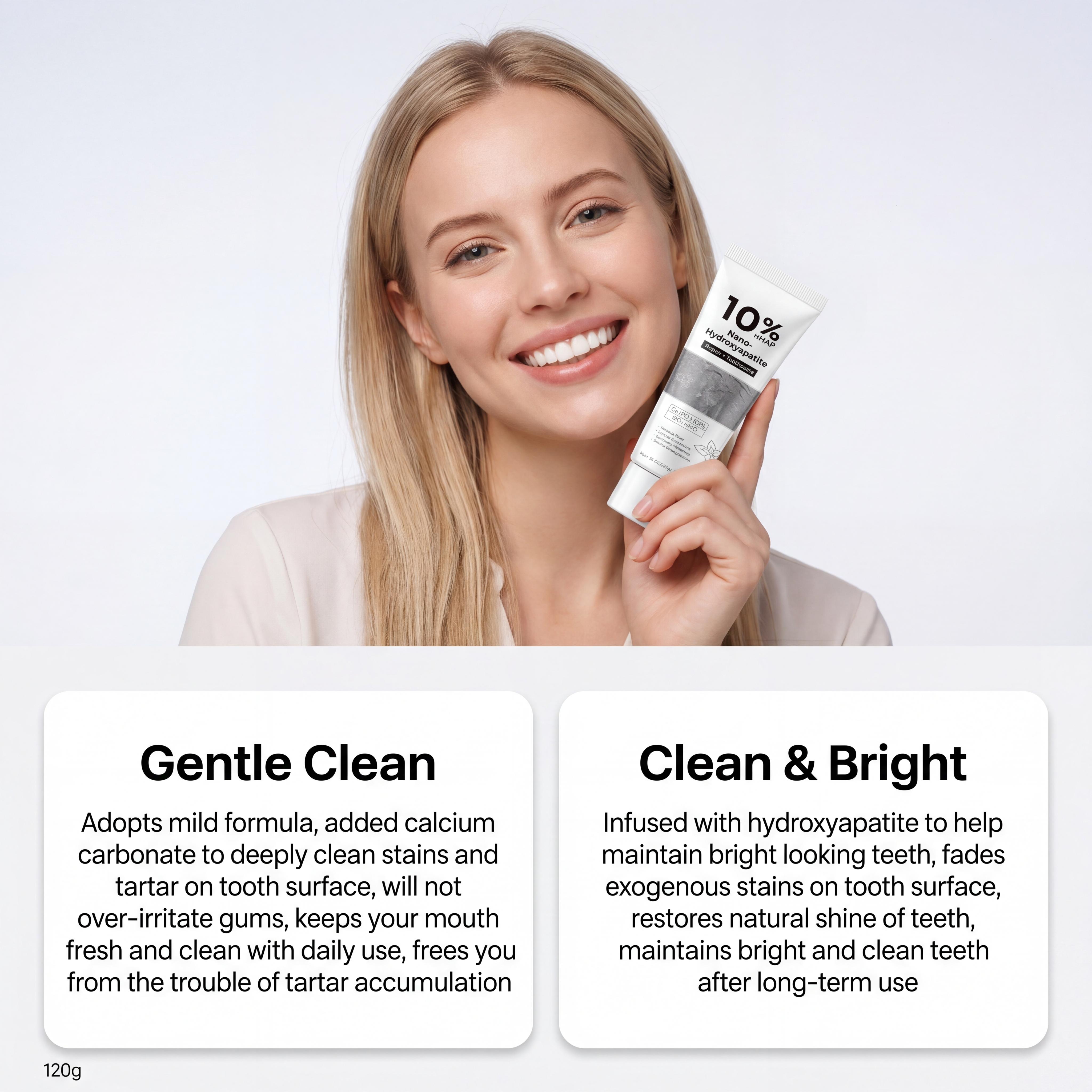Nano-Hydroxyapatite Toothpaste - Teeth Whitening Cream のレビューと価格