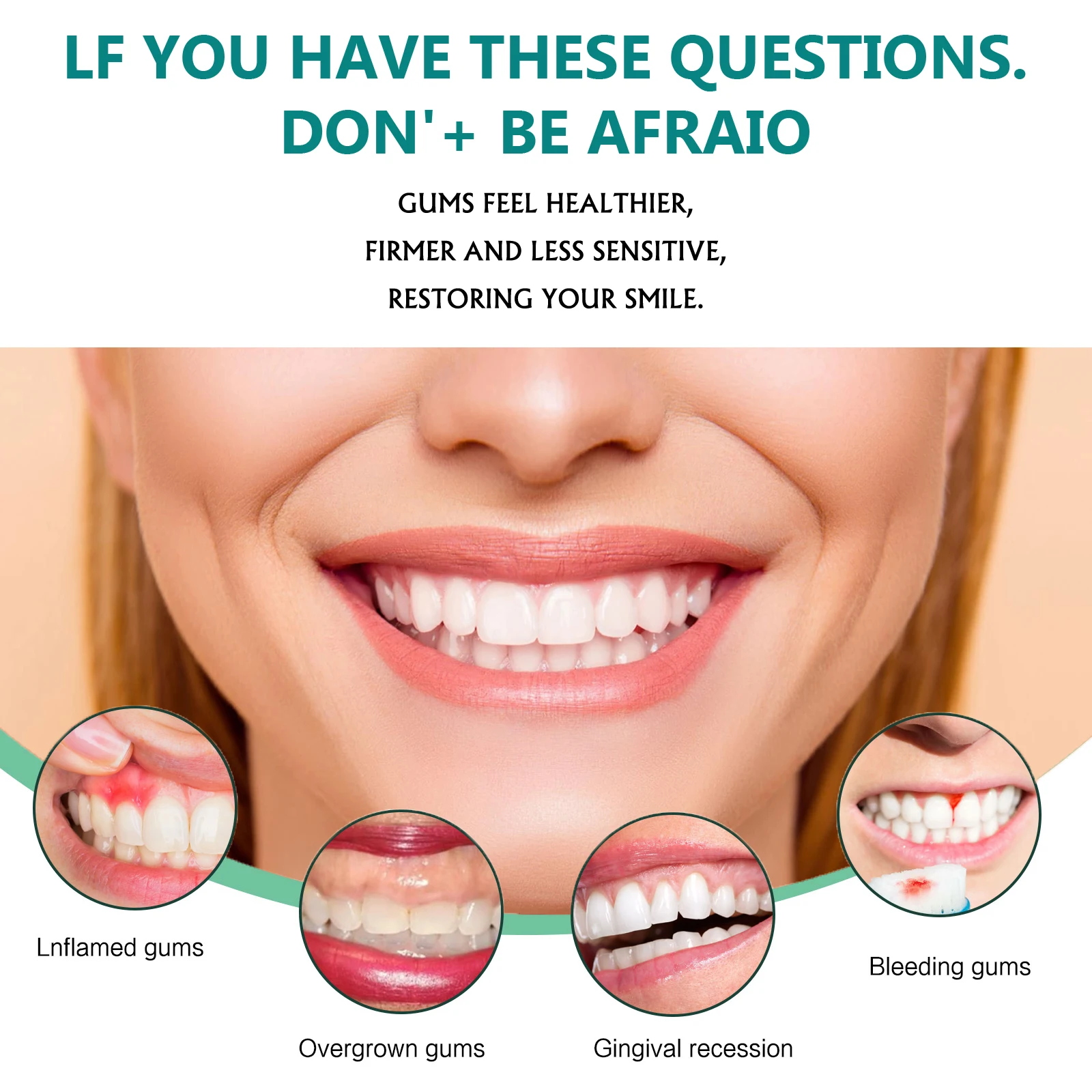 5pcs Gingival Repair Drop Quic - Teeth Whitening Quick のレビューと価格