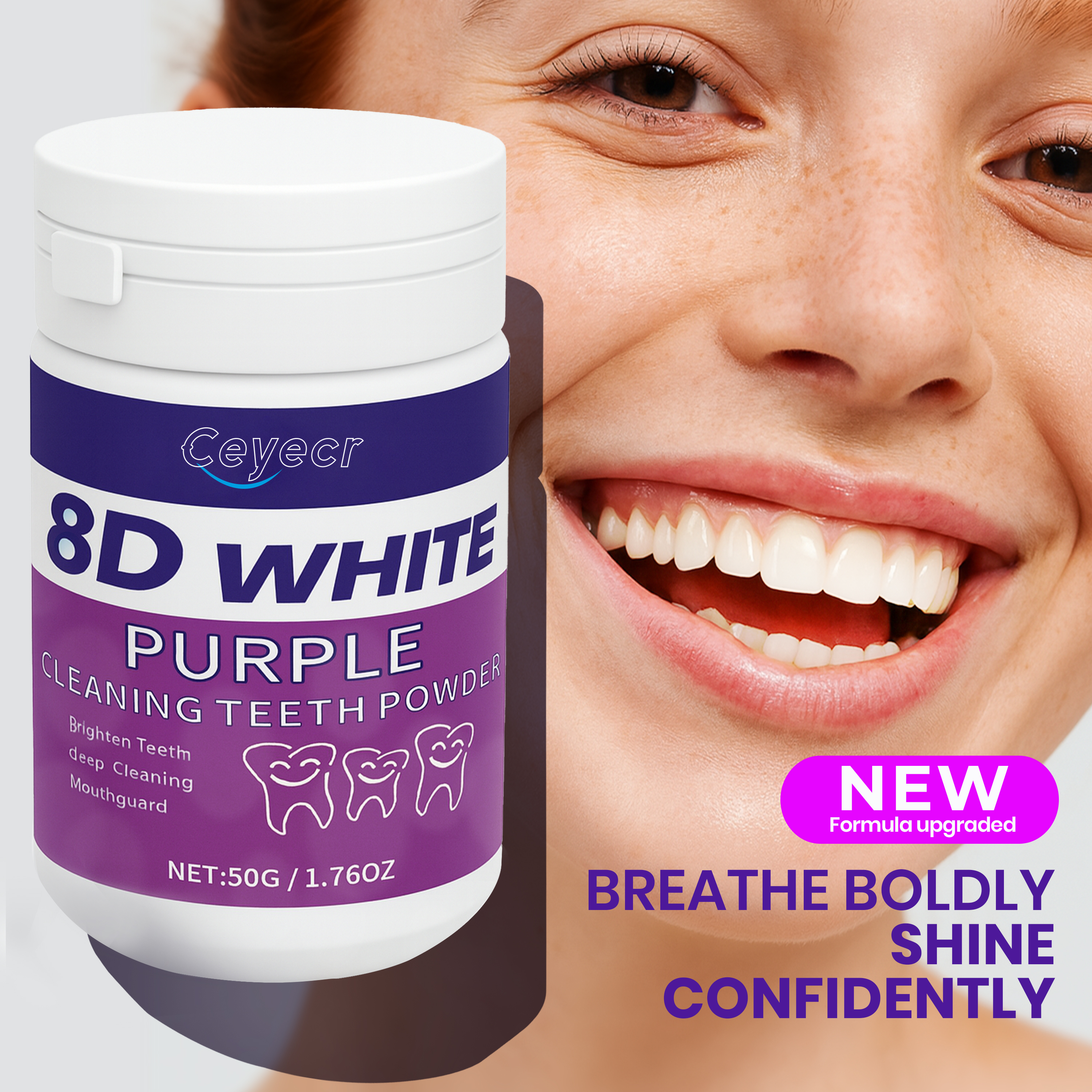 8D white Teeth Whitening Powde - Teeth Whitening Q&M のレビューと価格