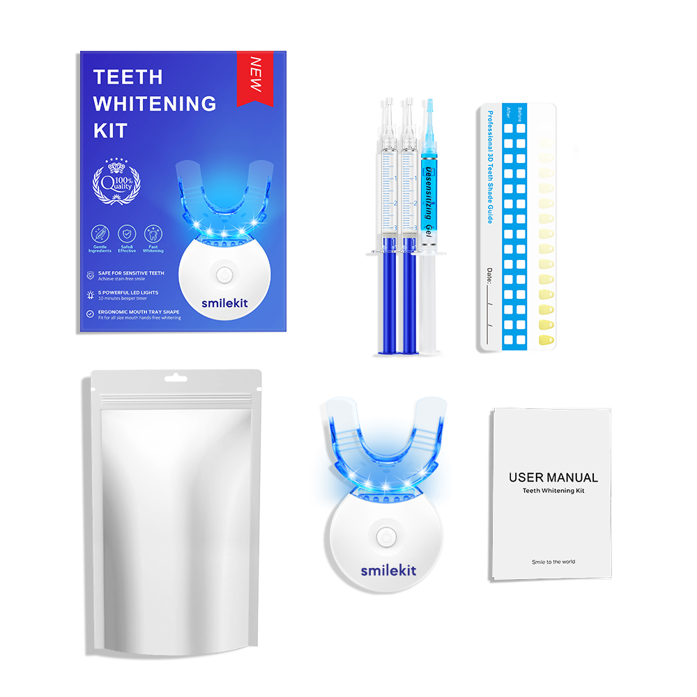 Teeth Whitening Kit - 5X LED L - Teeth Whitening Kit At Home のレビューと価格