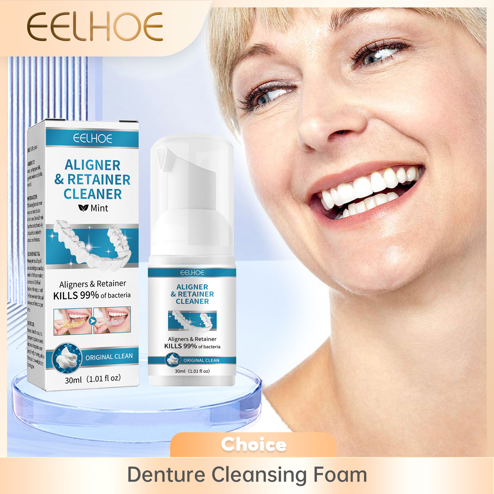 Aligner Denture Cleaner Foam D - Teeth Whitening Cream のレビューと価格