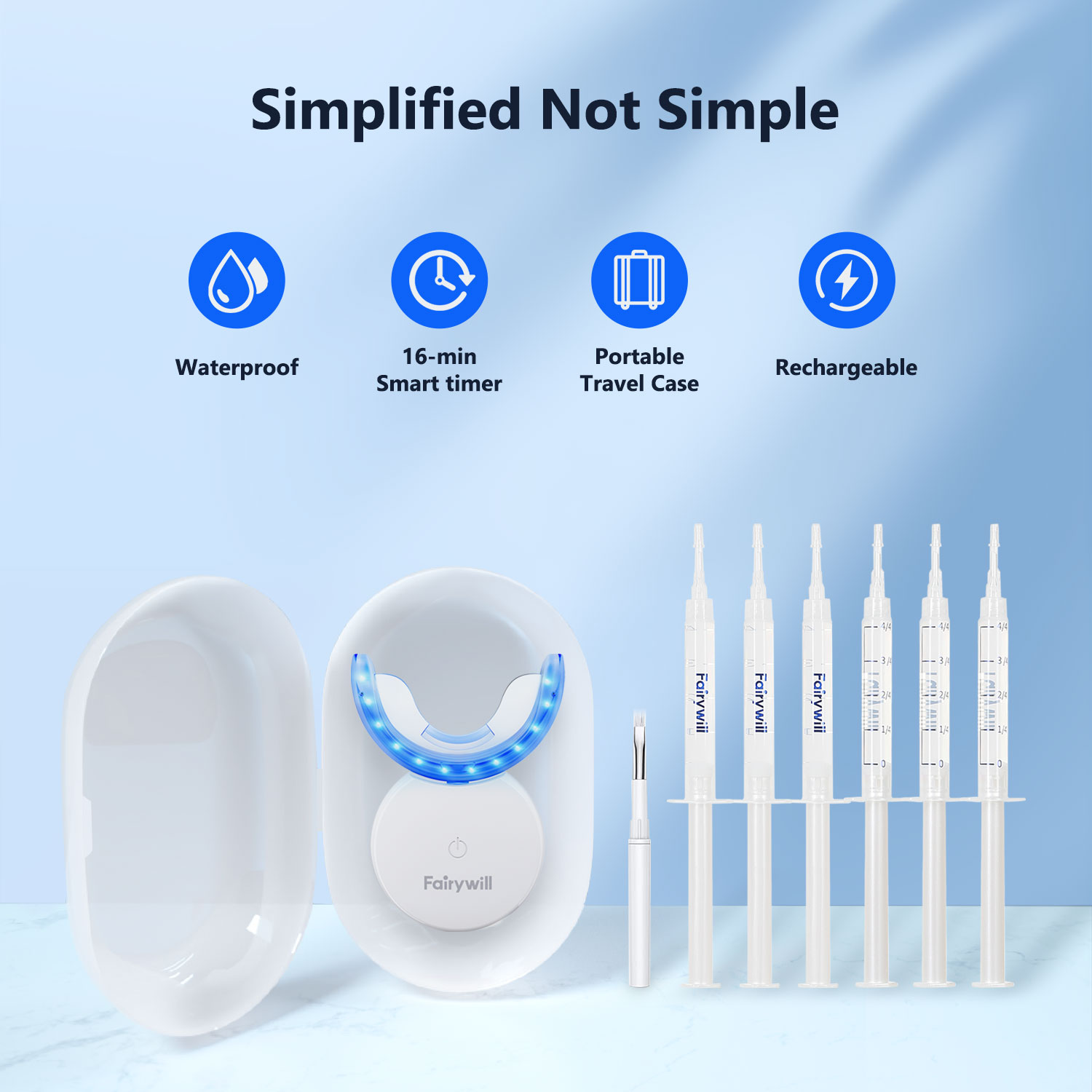 Fairywill Teeth Whitening Kit  - Teeth Whitening Kit At Home のレビューと価格