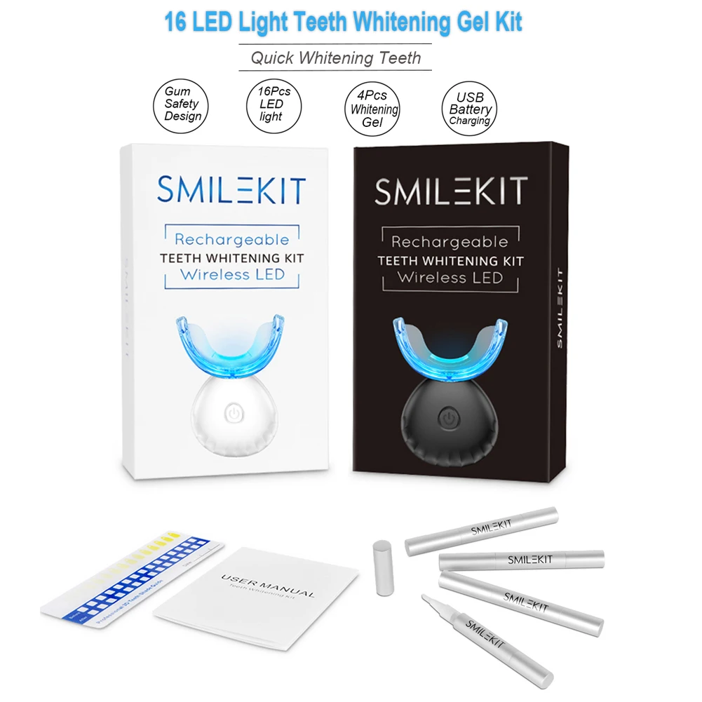 Dental Teeth Whitening Kit Min - Teeth Whitening With Hydrogen Peroxide のレビューと価格