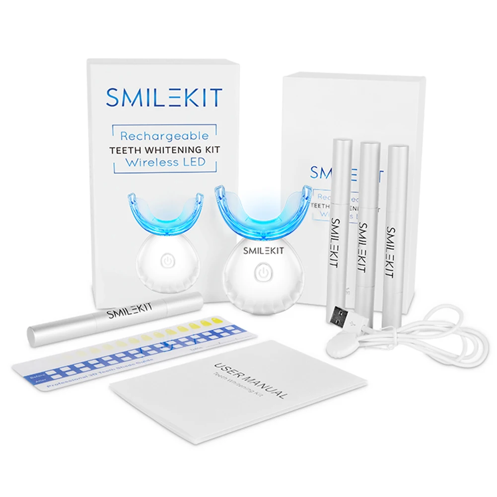 Dental Teeth Whitening Kit Min - Teeth Whitening With Hydrogen Peroxide のレビューと価格