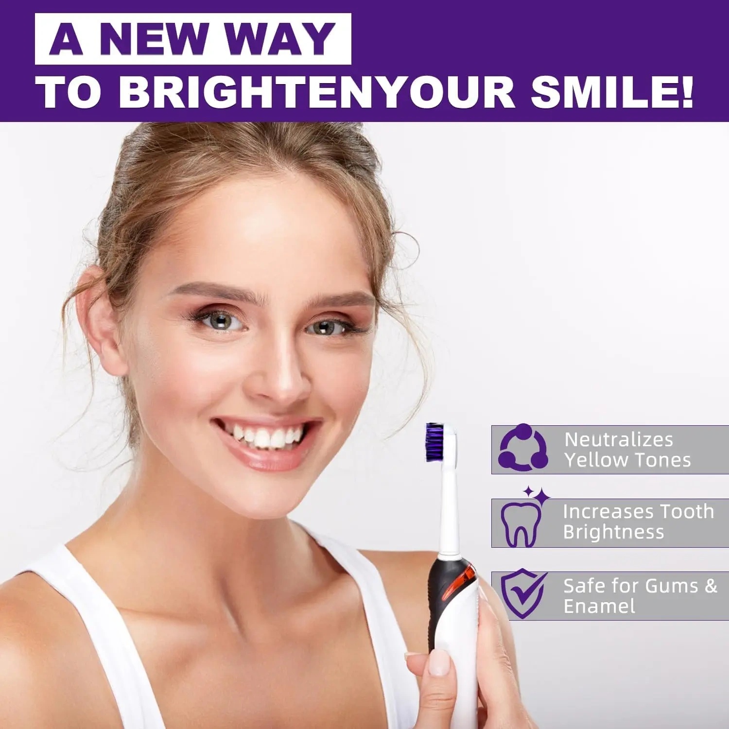Effective Purple Corrector Ser - Teeth Whitening Xylitol のレビューと価格