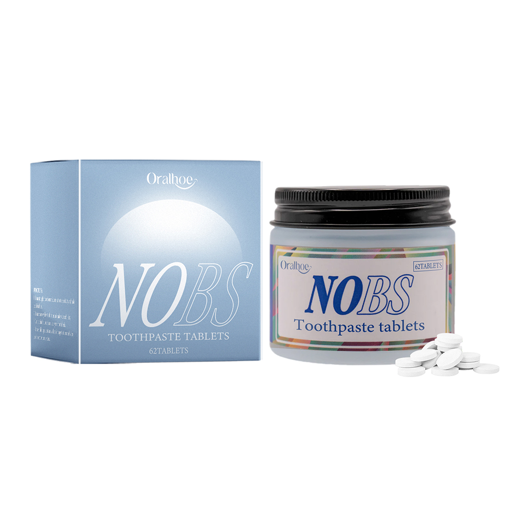 NOBS Toothpaste Tablets - Nano - Teeth Whitening Xylitol のレビューと価格