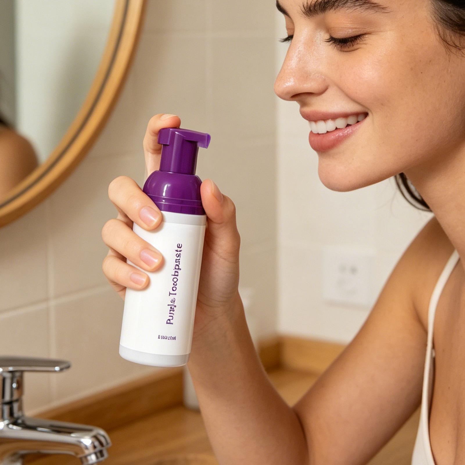 50ml Foam Toothpaste Brighteni - Teeth Whitening Before And After のレビューと価格