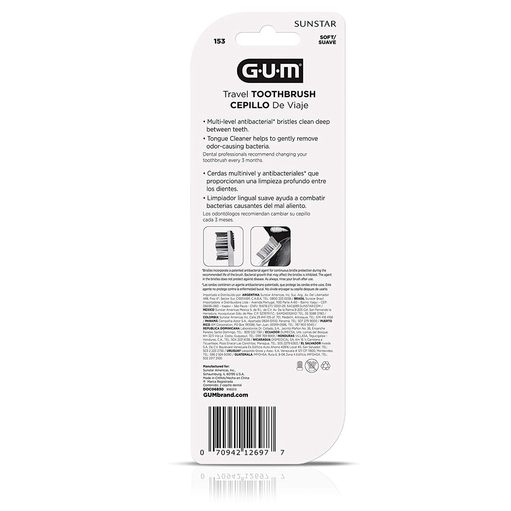 Gum Travel Toothbrush Folable  - Teeth Whitening Japan のレビューと価格