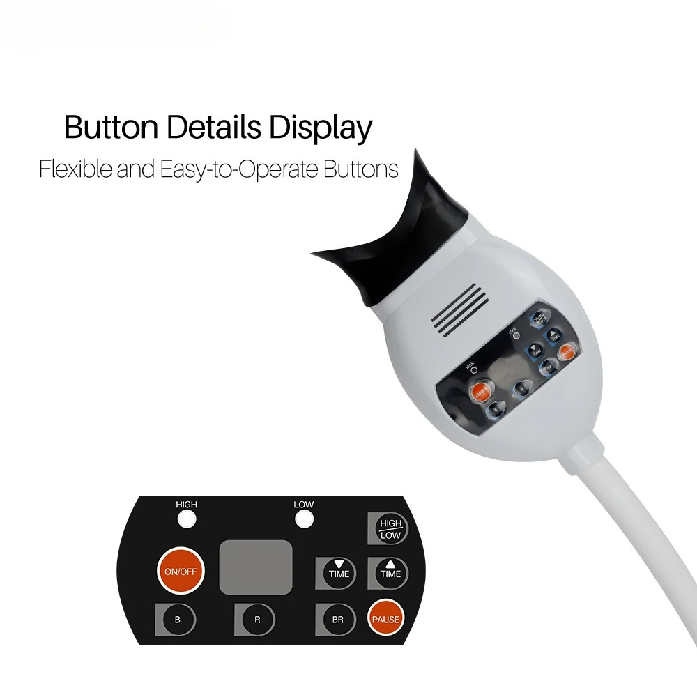 Adjustable 3 Colors LED Teeth  - Teeth Whitening Light のレビューと価格