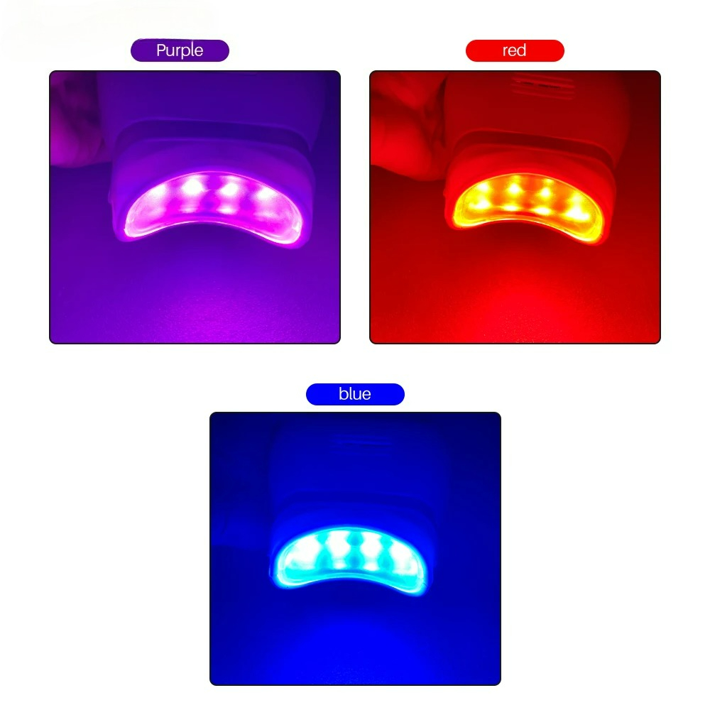Adjustable 3 Colors LED Teeth  - Teeth Whitening Light のレビューと価格
