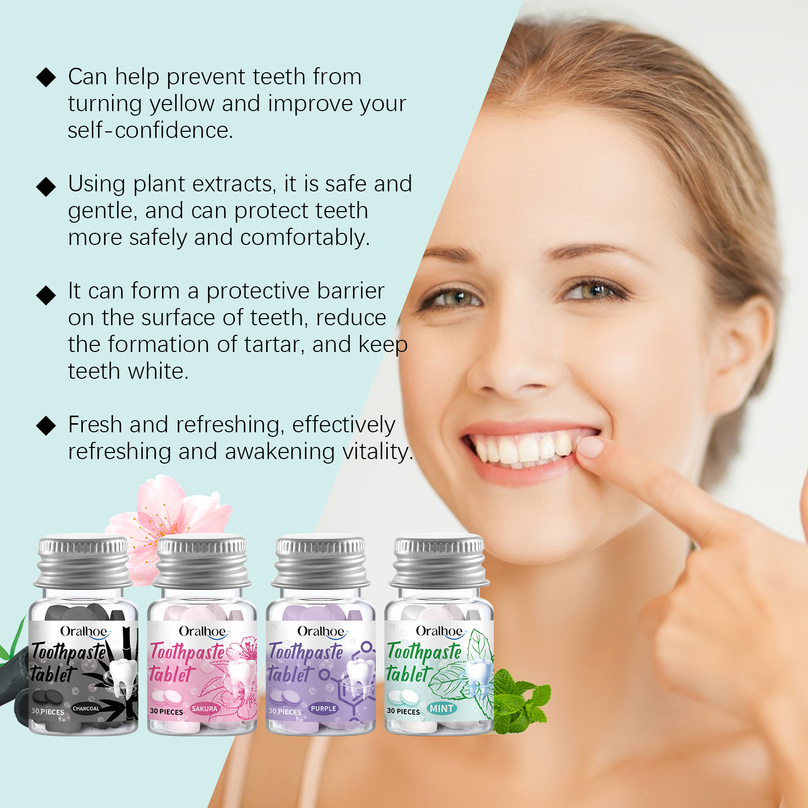 Deep Cleaning Solid Toothpaste - Teeth Whitening Xylitol のレビューと価格