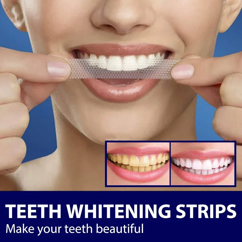 7/14 Pairs 5D Teeth Brightenin - Teeth Whitening Xylitol のレビューと価格