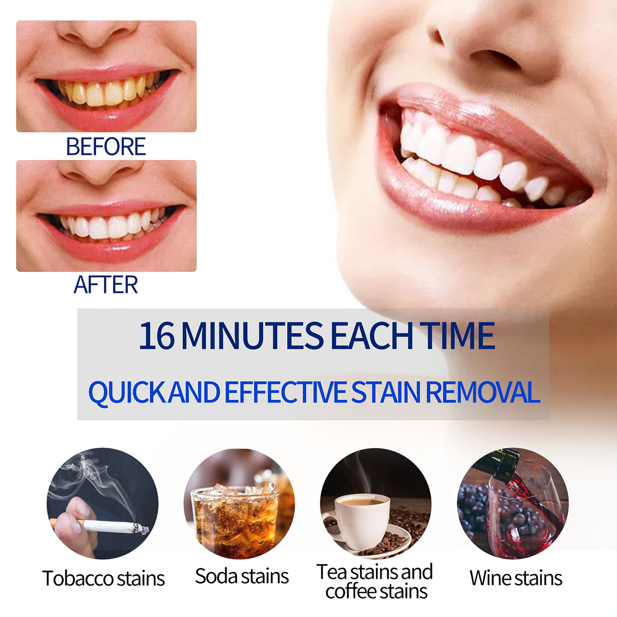 Portable Teeth Whitening Lamp  - Teeth Whitening Cream のレビューと価格