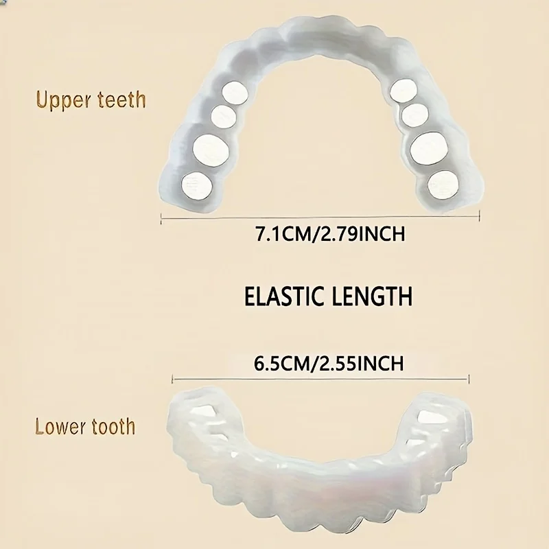 12Sets Easy Snap-On Teeth Vene - Teeth Whitening Quick のレビューと価格