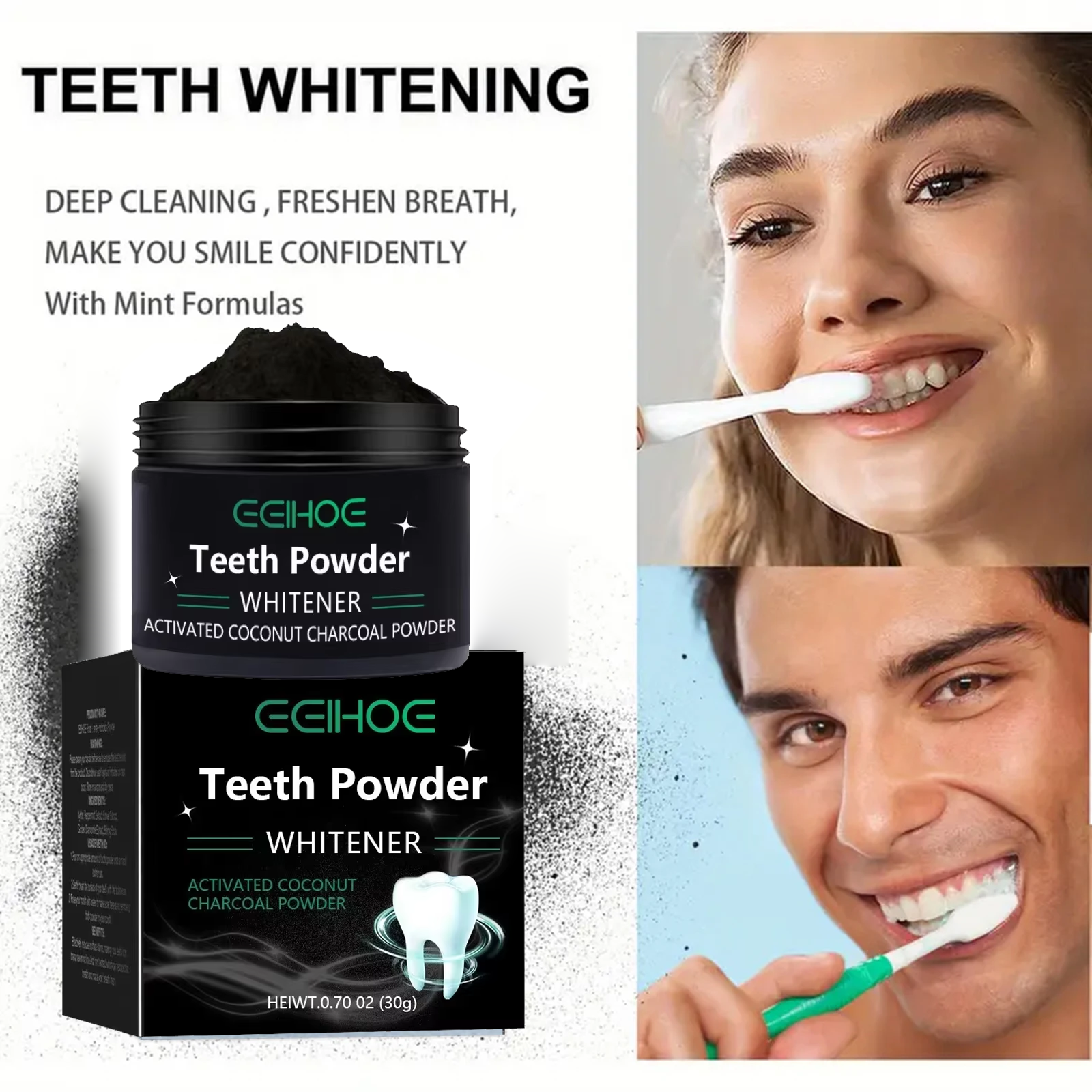 Teeth Brightening Whitening Po - Teeth Whitening Q&M のレビューと価格