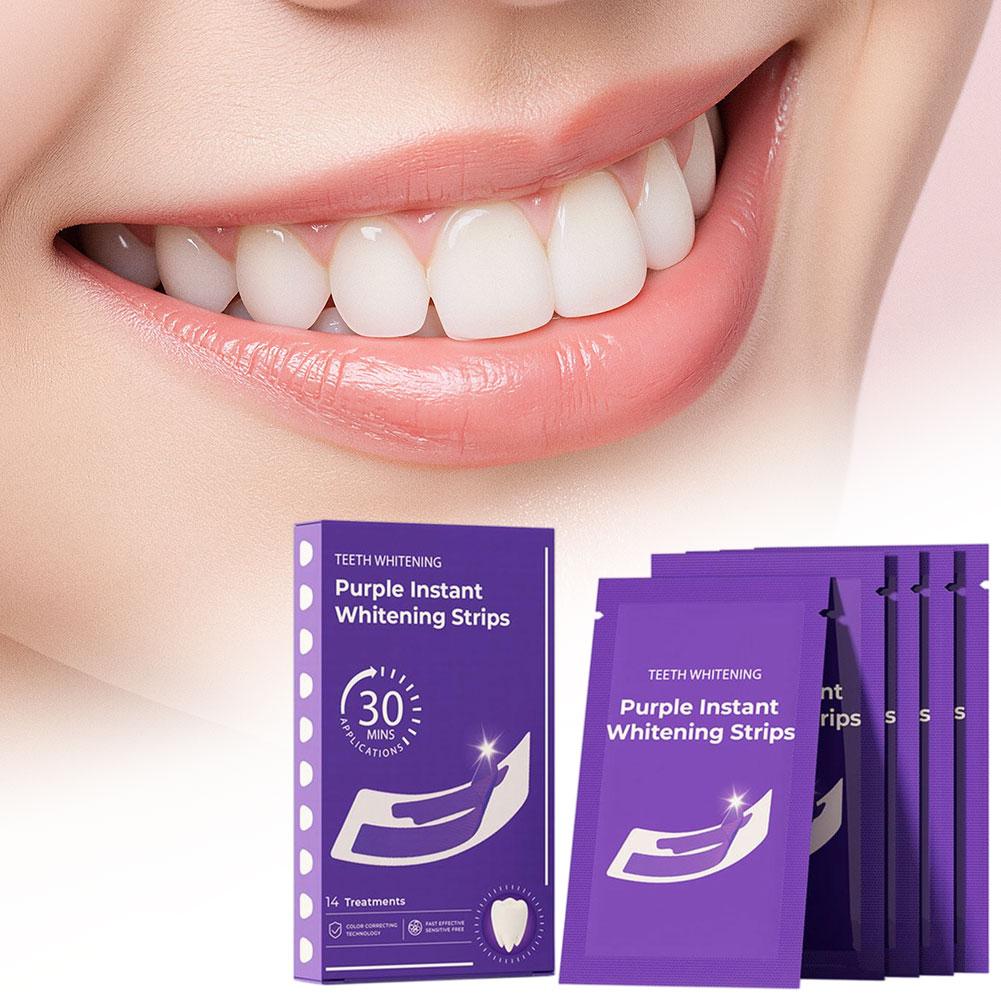 V34 Teeth Whitening Strips - E - Teeth Whitening Kit At Home のレビューと価格
