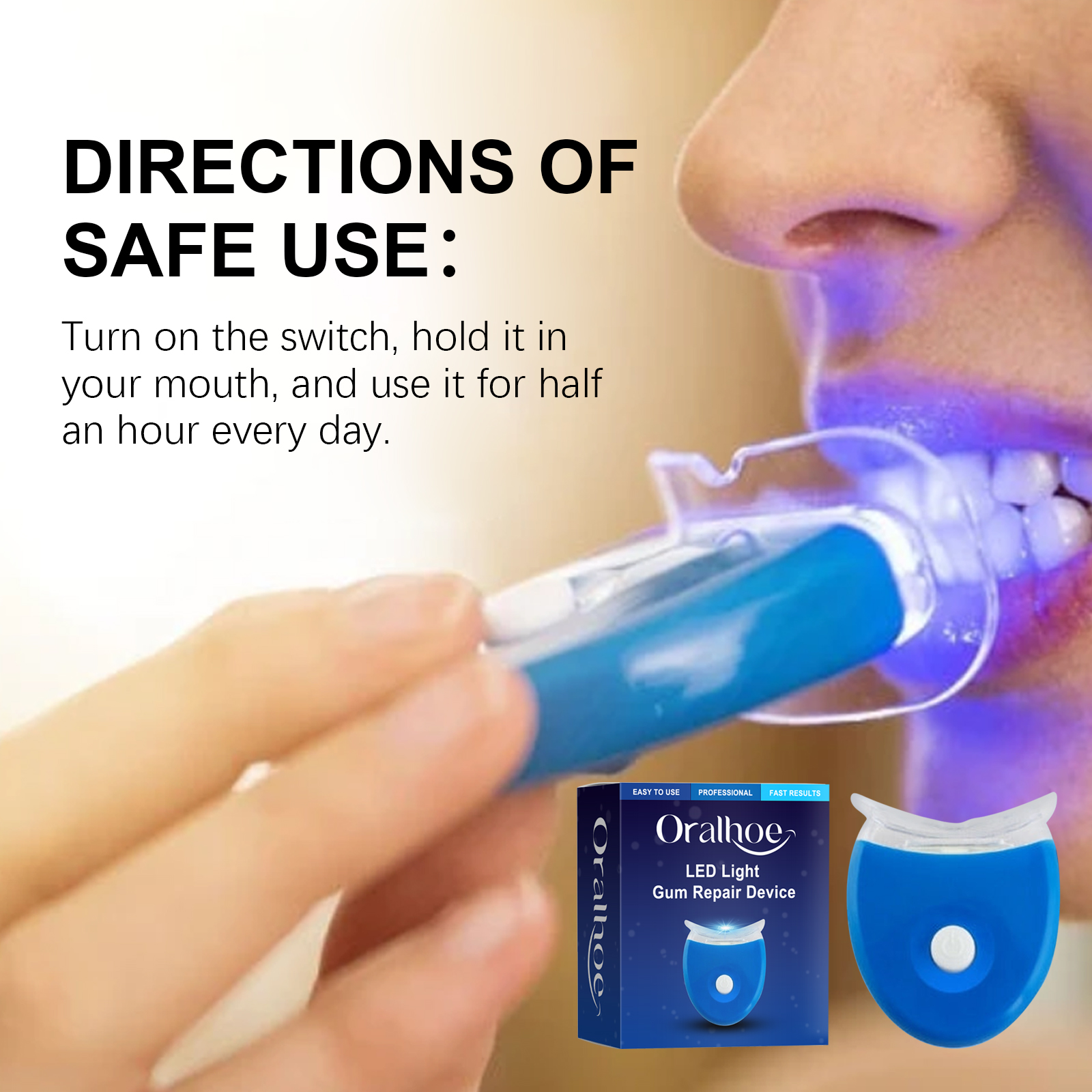 Oralhoe Teeth Care Device Port - Teeth Whitening Device のレビューと価格