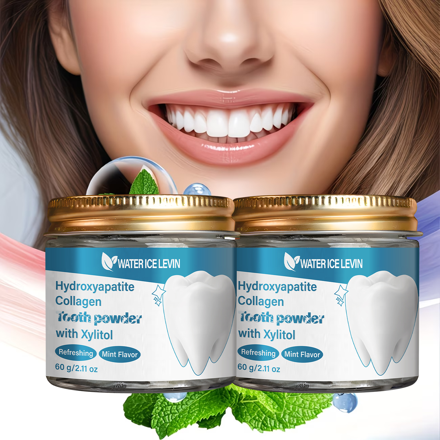 Hydroxyapatite & Collagen Toot - Teeth Whitening Xylitol のレビューと価格