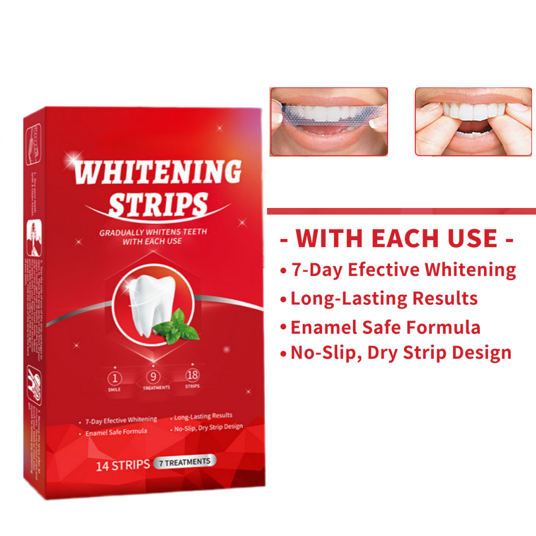 7pairs/box Teeth Whitening Str - Teeth Whitening Kit At Home のレビューと価格