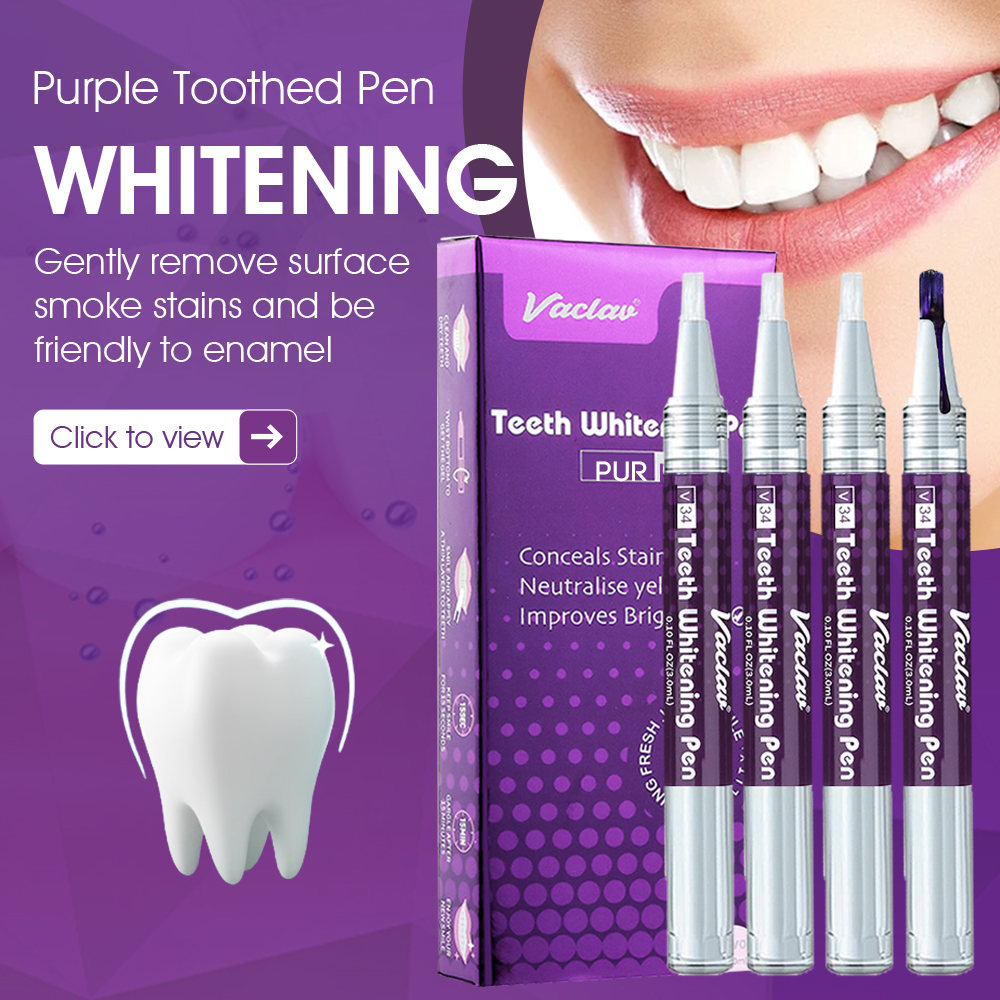 Vaclav V34 Purple teeth whiten - Teeth Whitening With Hydrogen Peroxide のレビューと価格