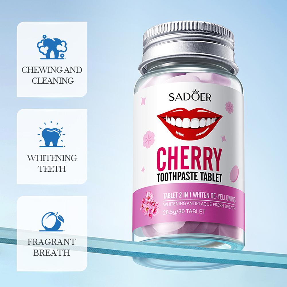 Mint Solid Toothpaste Tablets  - Teeth Whitening Q&M のレビューと価格