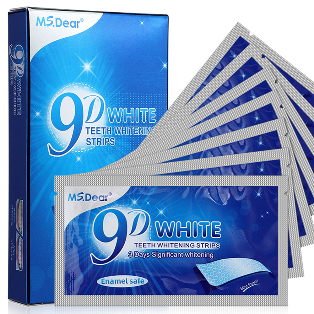 Teeth Whitening Strips Cleansi - Teeth Whitening With Hydrogen Peroxide のレビューと価格